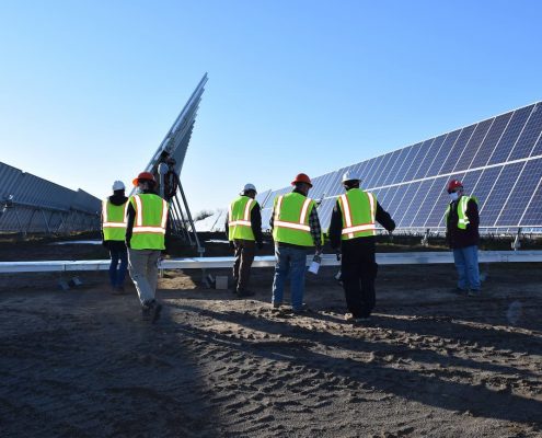 Геодезія для сонячних електростанцій